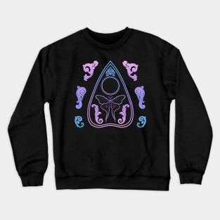 Ouija Planchette (pastel) Crewneck Sweatshirt